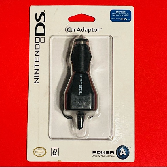 🔥4/$15 NIP | Nintendo DS Lite Car Adapter | Power A | 2009 - Picture 1 of 6
